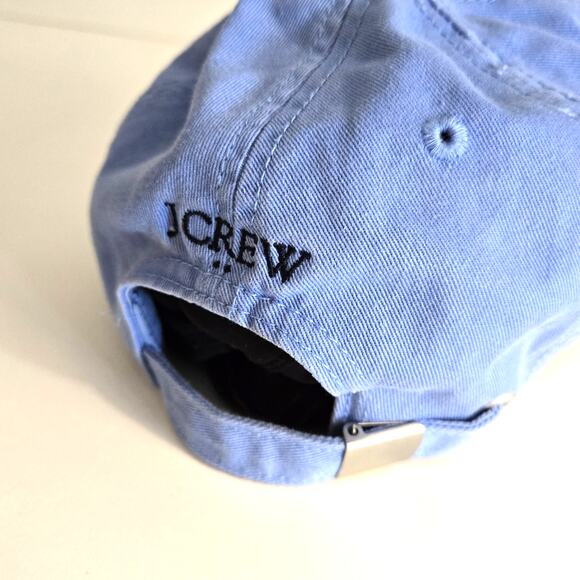 J. Crew Light Blue Lighthouse Baseball Hat Cap One Size Adjustable - Picture 3 of 8